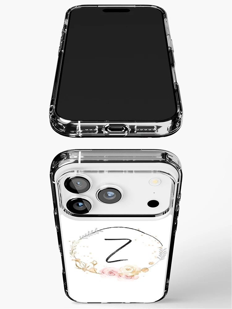 Thumbnail 3 of 5, iPhone Case, Letter Z - Roses designed and sold by Rionda.