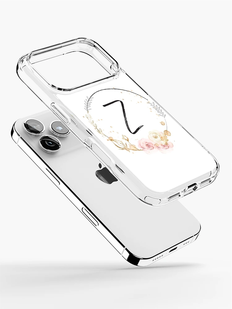 Thumbnail 2 of 5, iPhone Case, Letter Z - Roses designed and sold by Rionda.