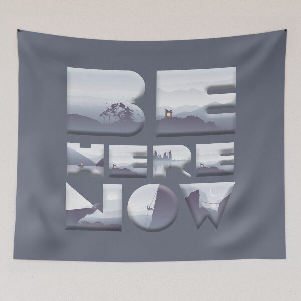 Item preview, Be here now designed and sold by squishyrainbow.