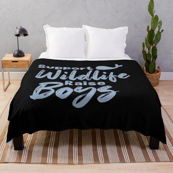 Item preview, Support Wildlife Raise Boys designed and sold by TheFlipRepublic.