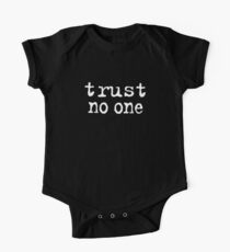 Trust No One One Piece - Short Sleeve