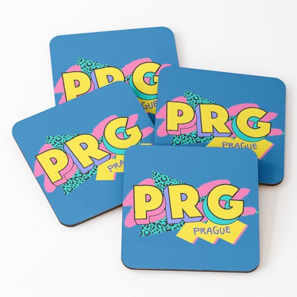 Item preview, Prague, Czech Republic Retro 90s Logo designed and sold by SLAG-Creative.