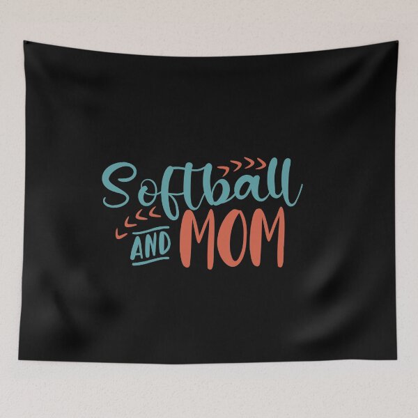Item preview, SOFTBALL MOM designed and sold by TheFlipRepublic.