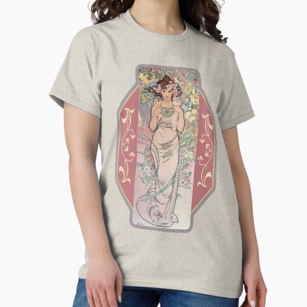 Item preview, Vintage Mucha Art Nouveau 1900s designed and sold by Alondra.