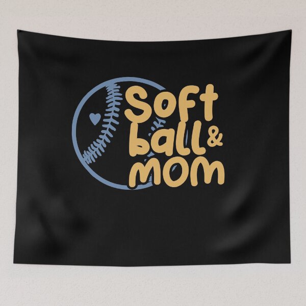 Item preview, SOFTBALL MOM designed and sold by TheFlipRepublic.