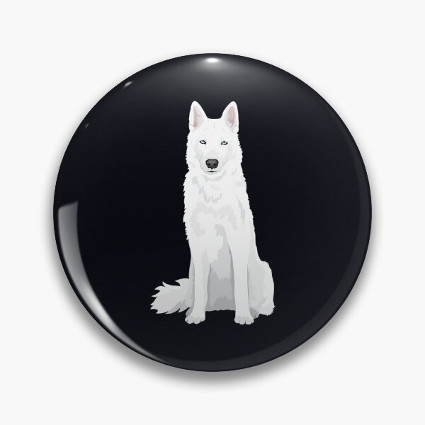 Item preview, cute white Siberian Husky - sweet white Snow dog designed and sold by Nicestore099.