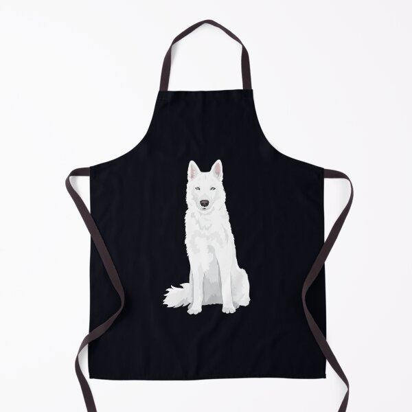 Item preview, cute white Siberian Husky - sweet white Snow dog designed and sold by Nicestore099.