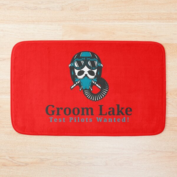 Item preview, Groom Lake Test Pilots wanted! Area 51 Famous Testing Range  designed and sold by prohockeylabs.