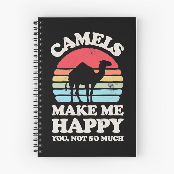 Item preview, Camels Make Me Happy Sunset Retro Shirt for Men Women Boys Girls Kids Animal Lover Gifts designed and sold by LiqueGifts.