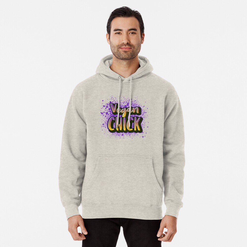 Vegan Chick Pullover Hoodie