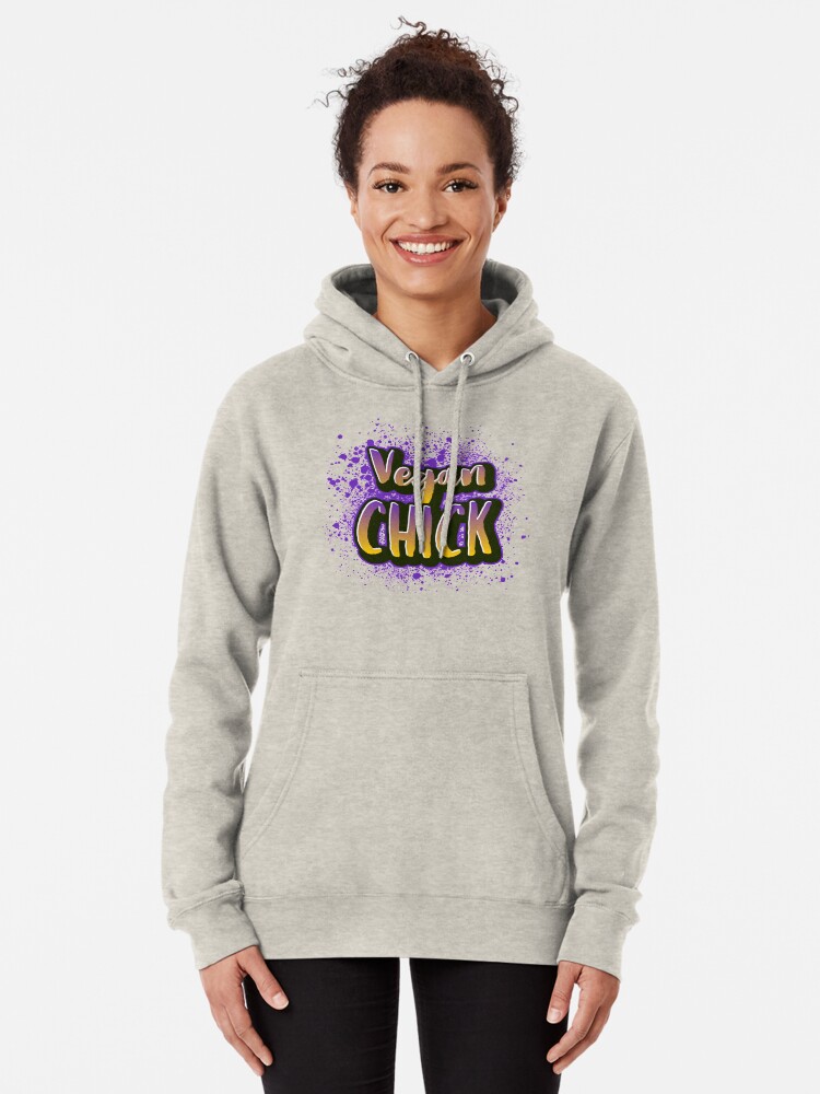 Alternate view of Vegan Chick Pullover Hoodie