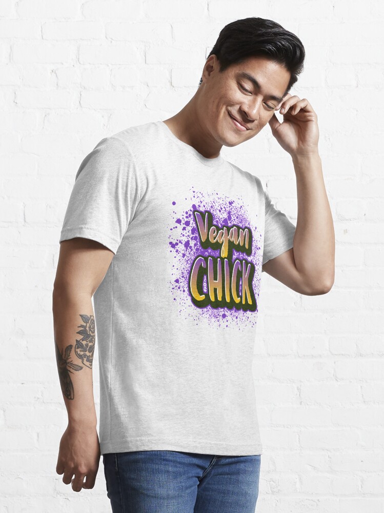 Alternate view of Vegan Chick Essential T-Shirt