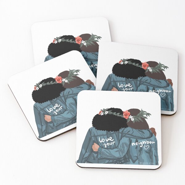 Item preview, Love Your Neighbor designed and sold by abiolaprints.