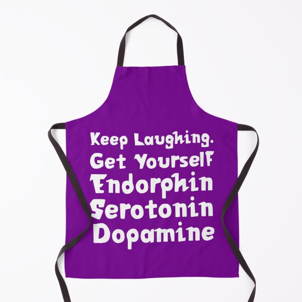 Item preview, Keep Laughing. Get Yourself Endorphin Serotonin Dopamine | Quotes | Purple designed and sold by Wintre2.