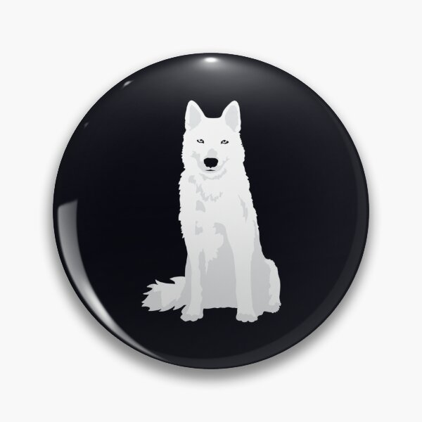 Item preview, cute white Siberian Husky sweet white Snow dog  designed and sold by Nicestore099.