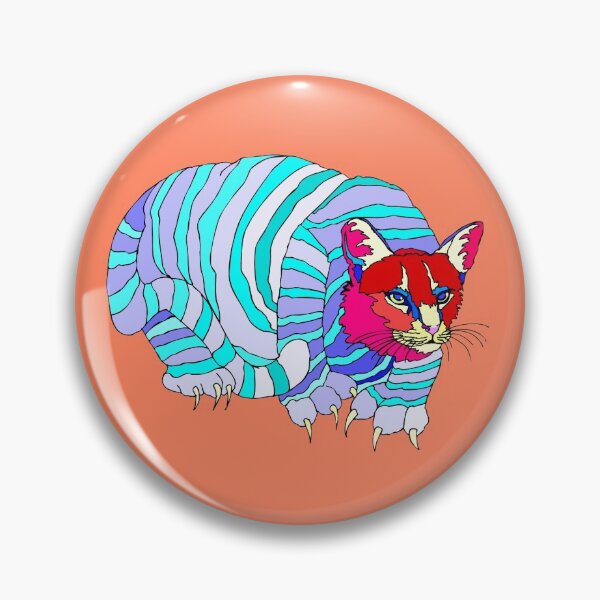 Item preview, Psychedelic Cheshire Cat designed and sold by Judge-Hatchet.