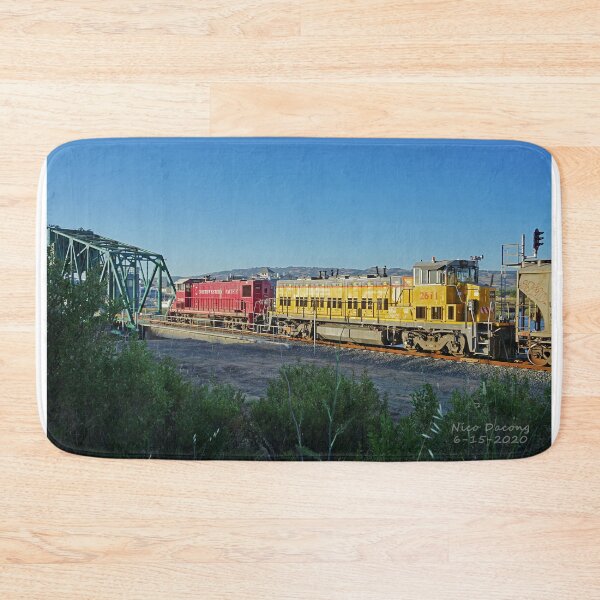 Item preview, Northwestern Pacific Train Crossing The Petaluma River designed and sold by Sonoma-Custom.