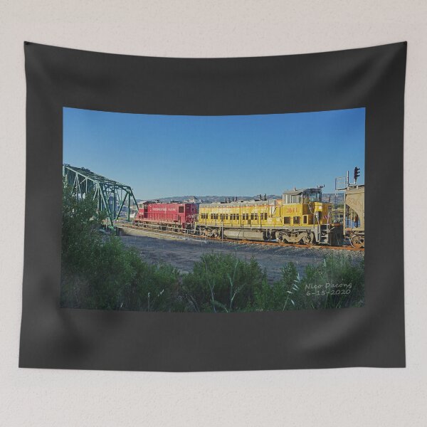 Item preview, Northwestern Pacific Train Crossing The Petaluma River designed and sold by Sonoma-Custom.