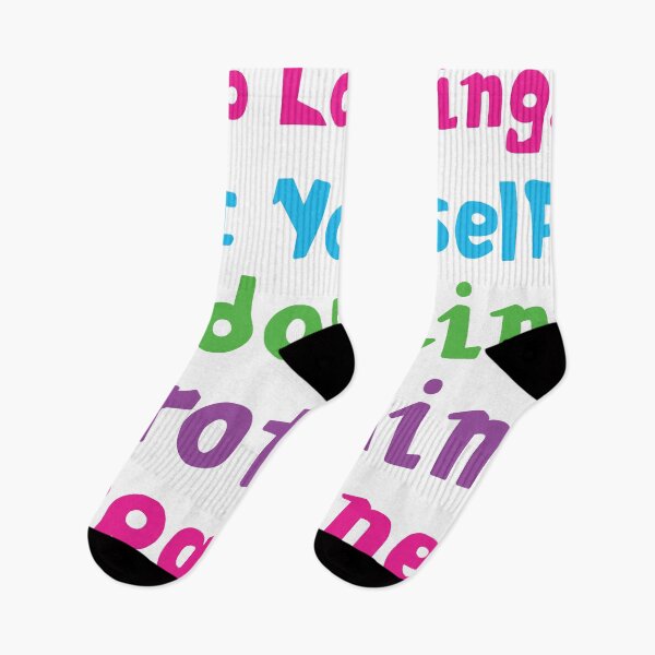 Item preview, Keep Laughing. Get Yourself Endorphin Serotonin Dopamine | Quotes | White | Pink Blue Green Purple designed and sold by Wintre2.