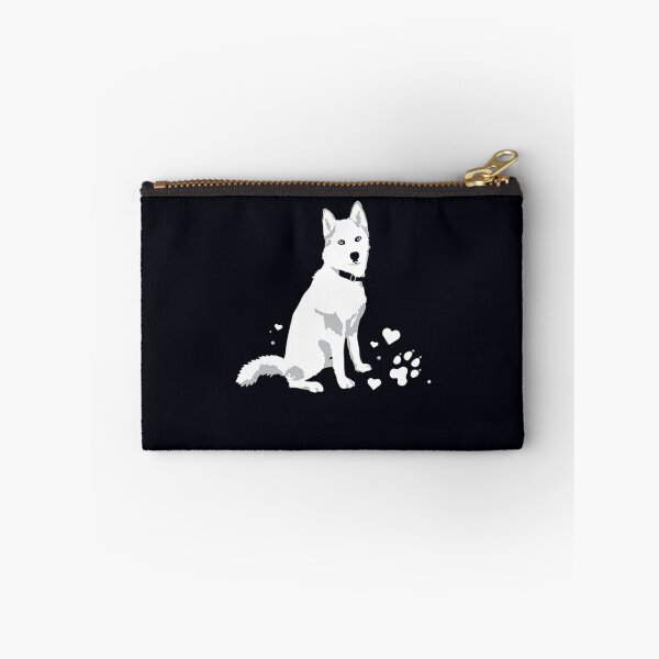 Item preview, cute white Siberian Husky sweet white Snow dog  designed and sold by Nicestore099.