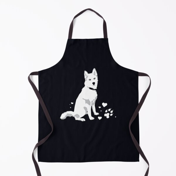 Item preview, cute white Siberian Husky sweet white Snow dog  designed and sold by Nicestore099.