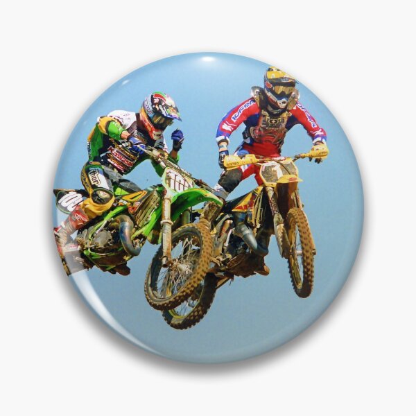 Item preview, Grant L - Mike B _ Travis P - 2003 125 MX National GH jumping designed and sold by mxartgallery.