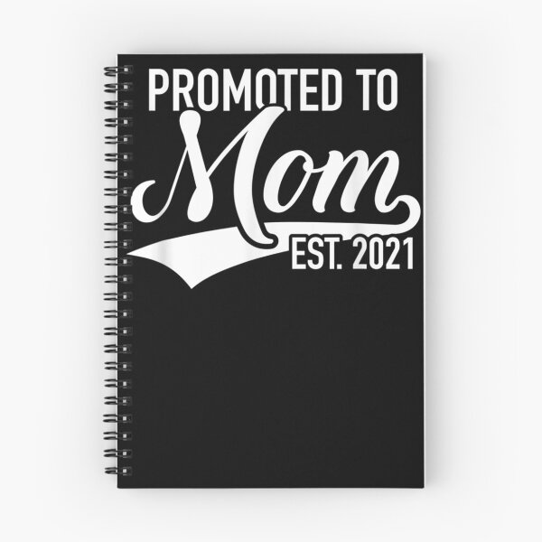 Item preview, Promoted To Mom Est. 2021 designed and sold by Deluxe2007.