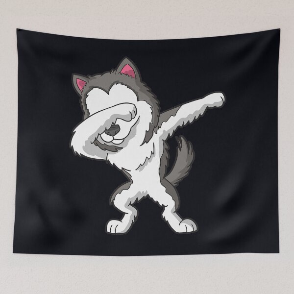 Item preview, Dabbing Husky - Dabbing Dog - Dabbing Malamute  designed and sold by Nicestore099.