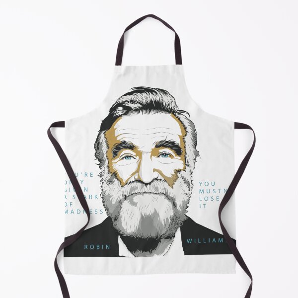 Item preview, Robin Williams Quote Drawing Legends Never Die designed and sold by LostLegends.