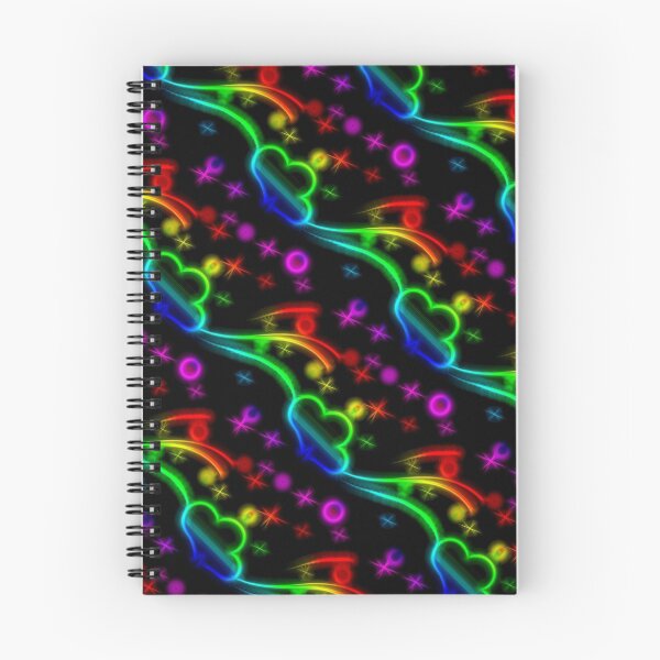 Item preview, Cosmic Neon Glow Rainbow designed and sold by apgme.