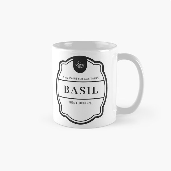 Item preview, Basil label for spice jars designed and sold by Astralia.