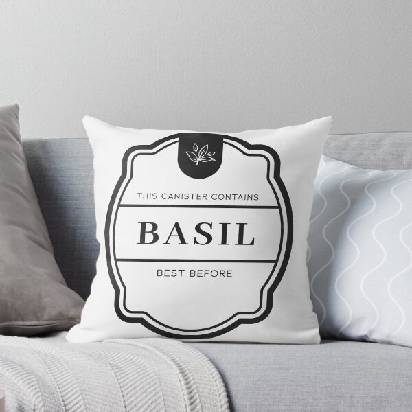 Item preview, Basil label for spice jars designed and sold by Astralia.