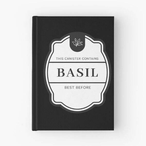 Item preview, Basil label for spice jars designed and sold by Astralia.