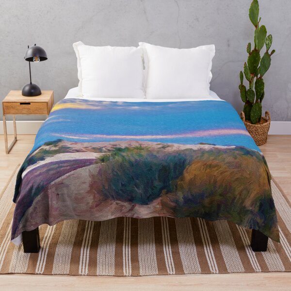 Item preview, White Sands New Mexico at Dusk - Digital Painting designed and sold by Travelways.