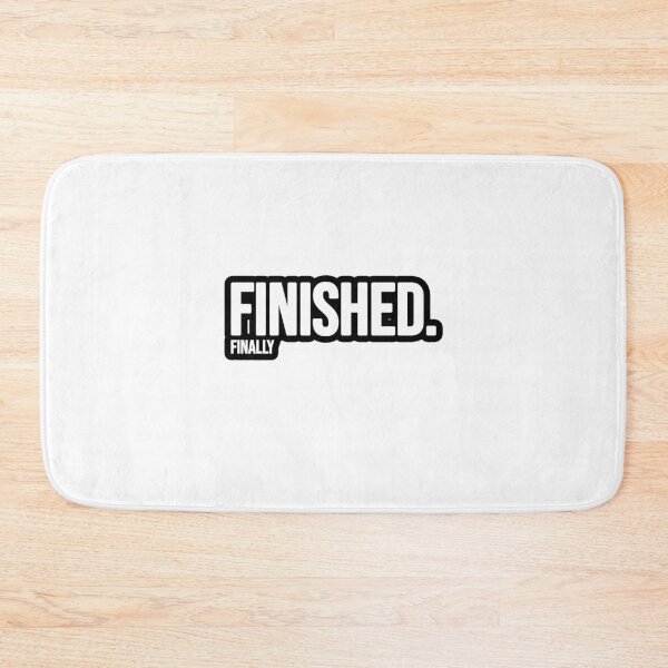 Item preview, Finished. Finally! designed and sold by TopsellerShirts.