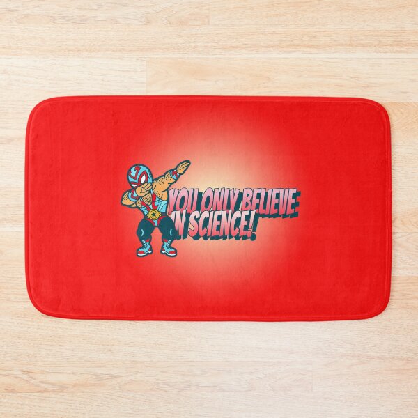 Item preview, You only Believe in Science! Luchador  designed and sold by prohockeylabs.