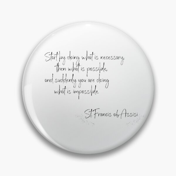 Item preview, St.Francis quote designed and sold by Rionda.