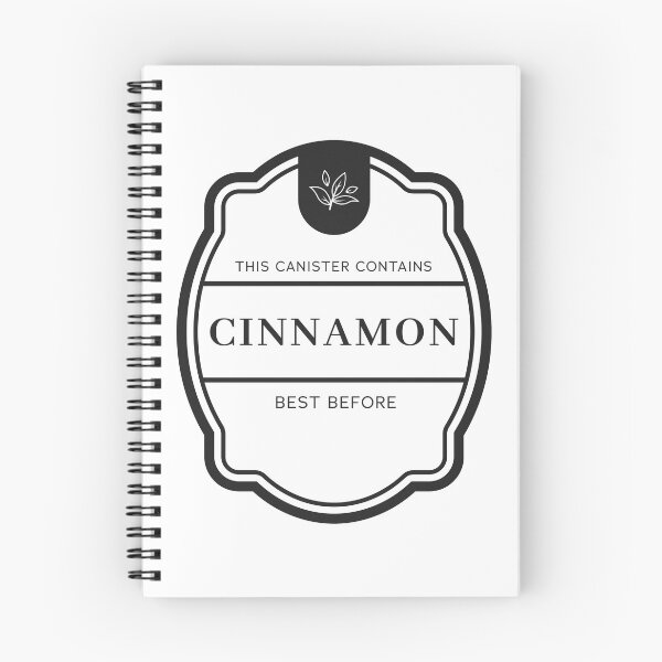 Item preview, Cinnamon label for spice jars designed and sold by Astralia.