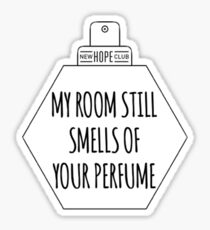 perfume - new hope club Sticker