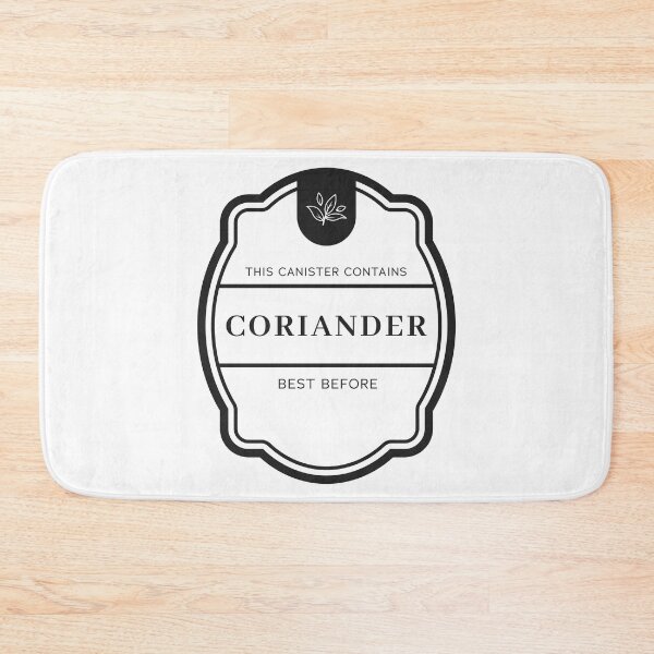 Item preview, Coriander label for spice jars designed and sold by Astralia.