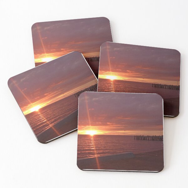 Item preview, Vintage Sunset at Seawall  designed and sold by Luxxe87.