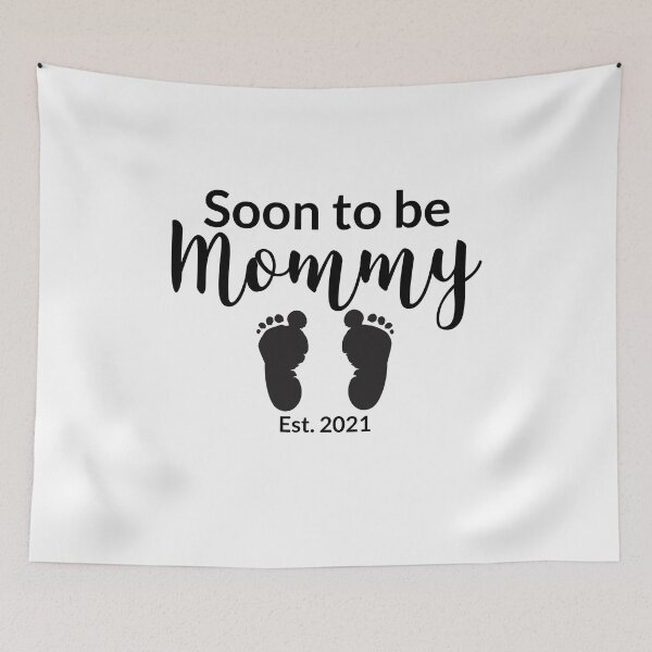 Item preview, Soon to be Mommy Est. 2021 designed and sold by HolidayTees.