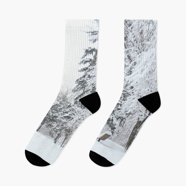 Item preview, White Snowy Woods designed and sold by fahadabu.