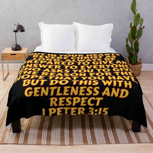 Item preview, Bible Verse 1 Peter 3:15 designed and sold by Prayingwarrior.