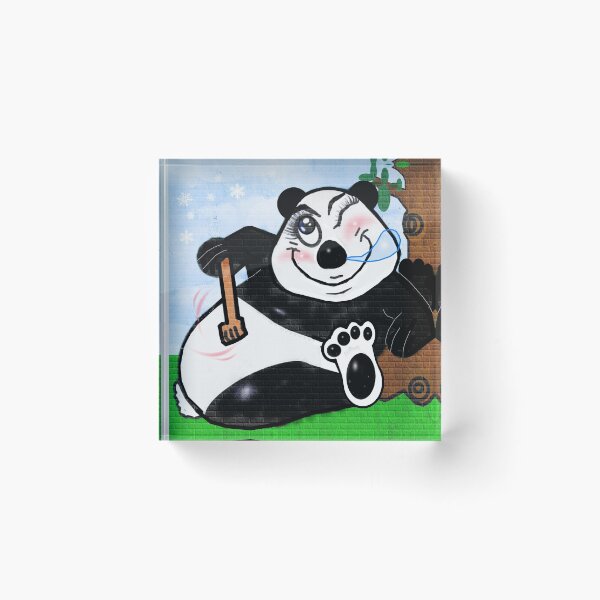 Item preview, Funny Panda Scratching an Itch designed and sold by Shirley cute art .