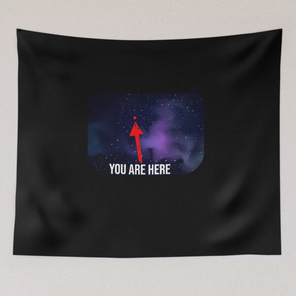 Item preview, Galaxy Design You are here in the universe designed and sold by DesignbyManthey.