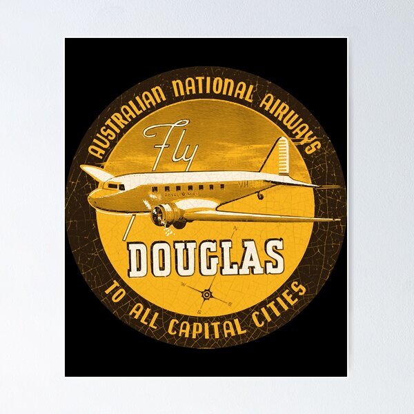 Item preview, Australian National Airways - Douglas  designed and sold by Rosenthal35.