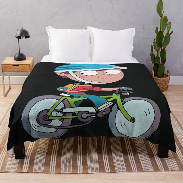 Item preview, boy with a helmet rides a bicycle designed and sold by duxpavlic.