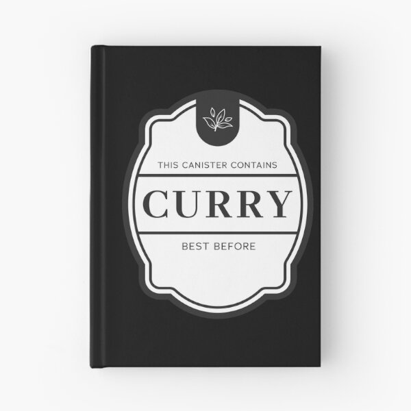 Item preview, Curry label for spice jars designed and sold by Astralia.