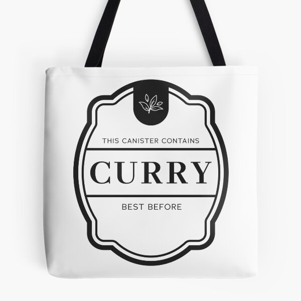 Item preview, Curry label for spice jars designed and sold by Astralia.